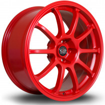 Force 17x8 5x100 ET35 Flat Red