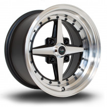 Zero 15x8 4x114 ET10 Gloss Black with Polished Face