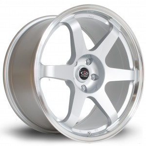 Grid 19x9.5 5x114 ET20 Silver with Polished Lip