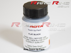 Rota Wheels Flat Black Touch Up Paint